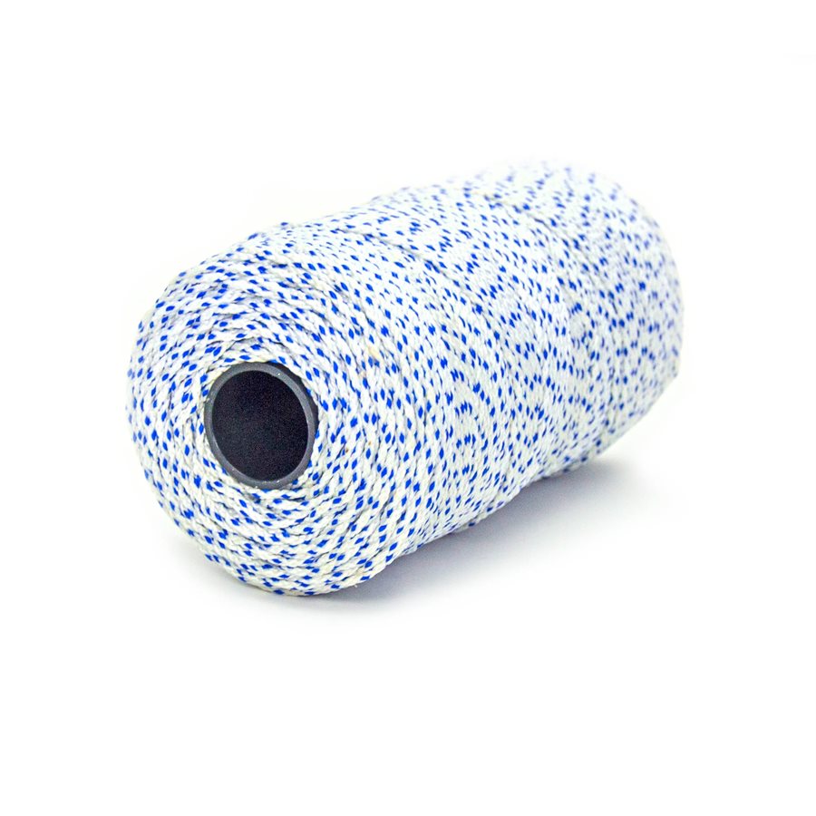 BON TOOL Bon 21-281 Blue Bayou Bonded Braided Nylon Line - 685' Blue/White