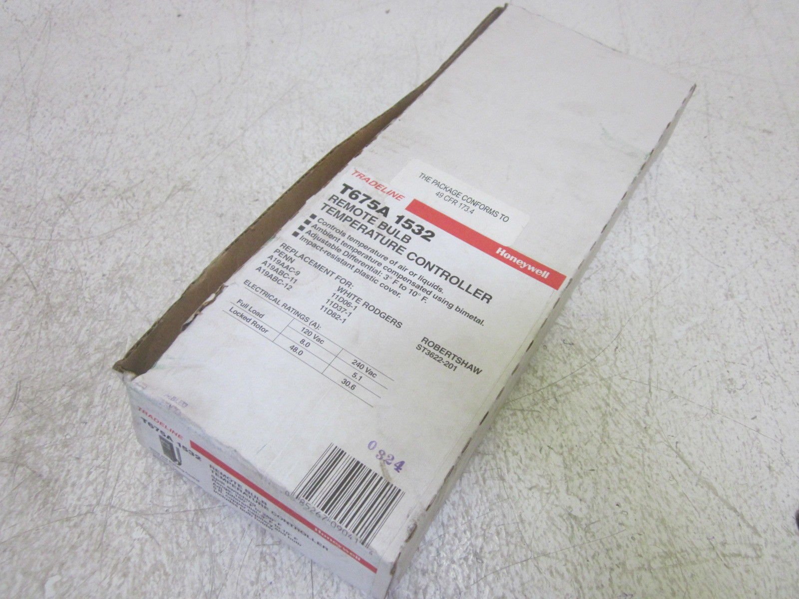 HONEYWELL T675A1532 TEMPERATURE CONTROLS