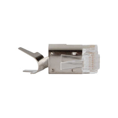KLEIN TOOLS Klein Tools VDV826-754 Pass-Thru Modular Data Plug RJ45-CAT6A Shielded STP 100-Pack
