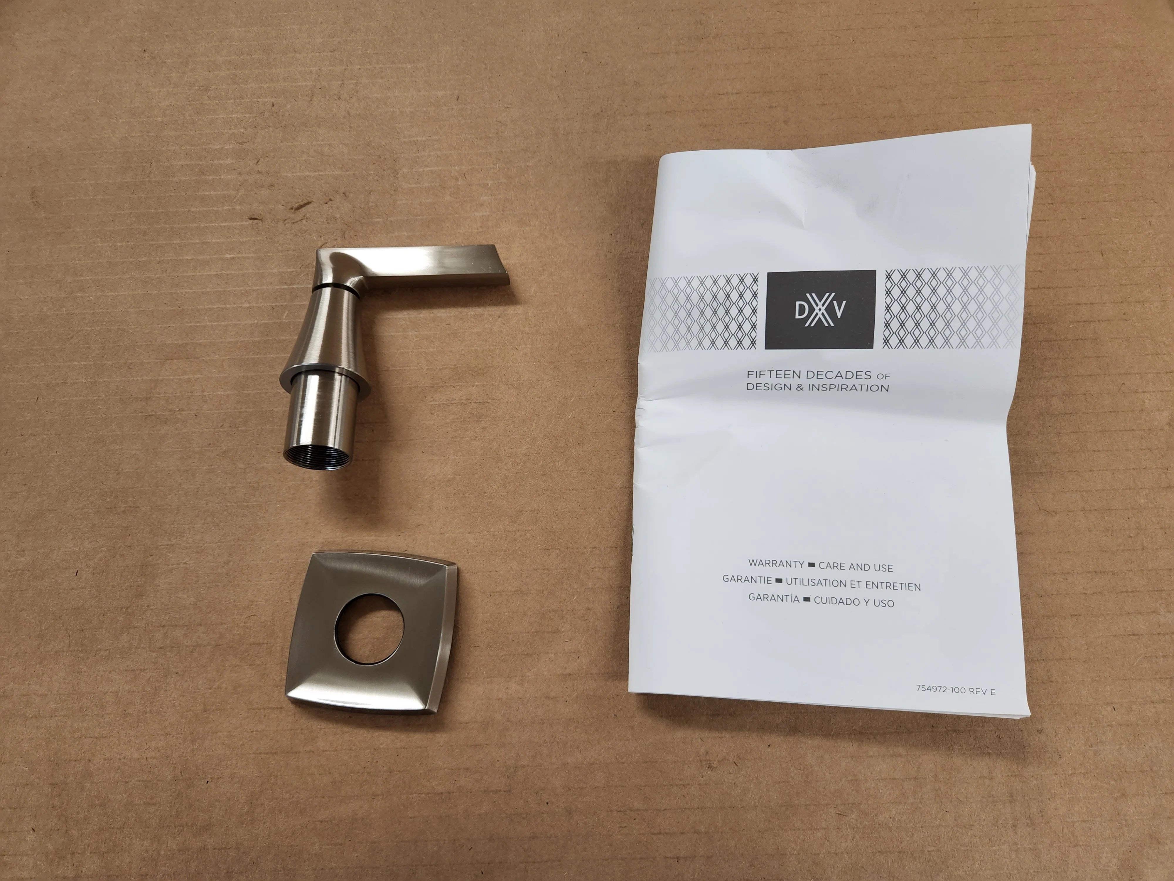 AMERICAN STANDARD American Standard D35104700.144 Keefe Brushed Nickel Wall Valve Trim