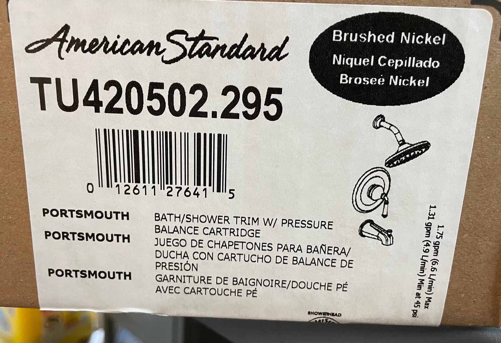 AMERICAN STANDARD TU420502.295 BATHROOM EXHAUST FANS & KITS