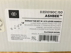 DXV DXV American Standard D3510190C.150 2-Handle Deck Mount Bathtub Faucet with Hand Shower