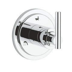 GROHE 19181000 ATRIO 3 Way Diverter Trim With Lever Handle Chrome