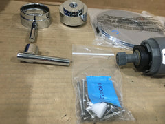 GROHE 125088 Thermostatic Control Unit with Trim Kit Chrome