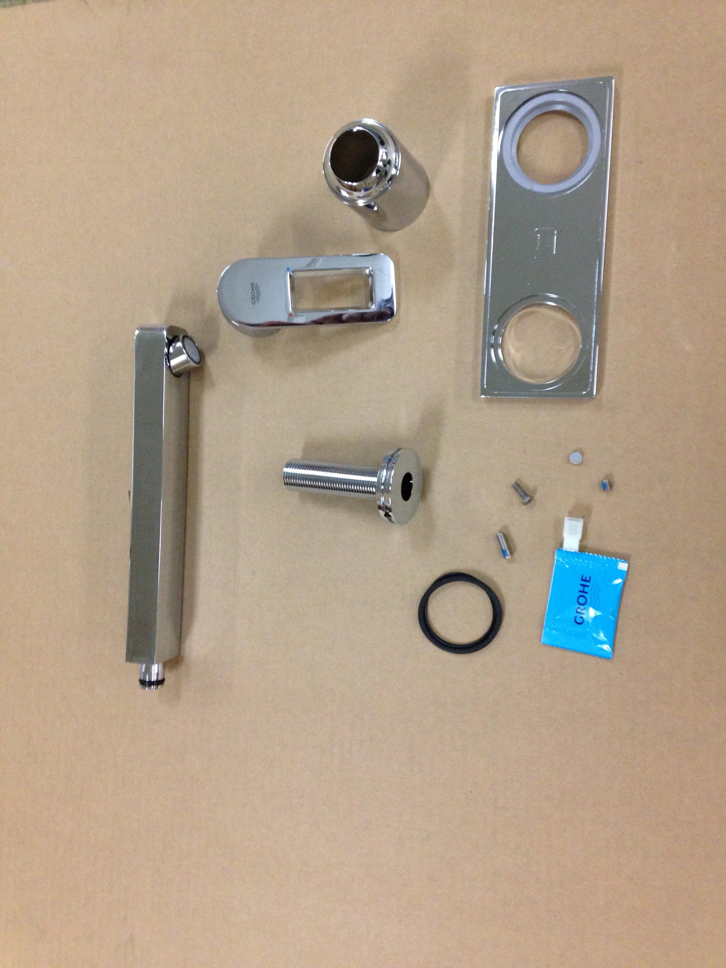 GROHE Grohe 23442000 Quadra 2 Hole Basin Mixer Chrome