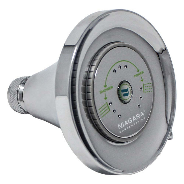 NIAGARA Niagara N3915CH Earth Luxe 3-Spray 1.5 GPM Shower Head Chrome 1-Pack