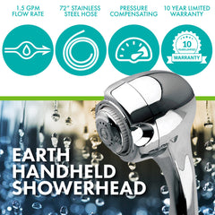 Niagara N2945CH Earth Multi Function Hand Shower in Polished Chrome