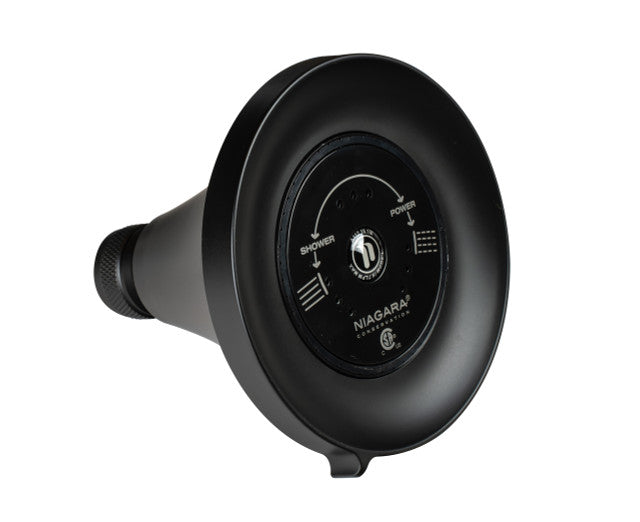NIAGARA Niagara N3915MB Earth Luxe 3-Spray Patterns 1.5 GPM Adjustable Fixed Shower Head
