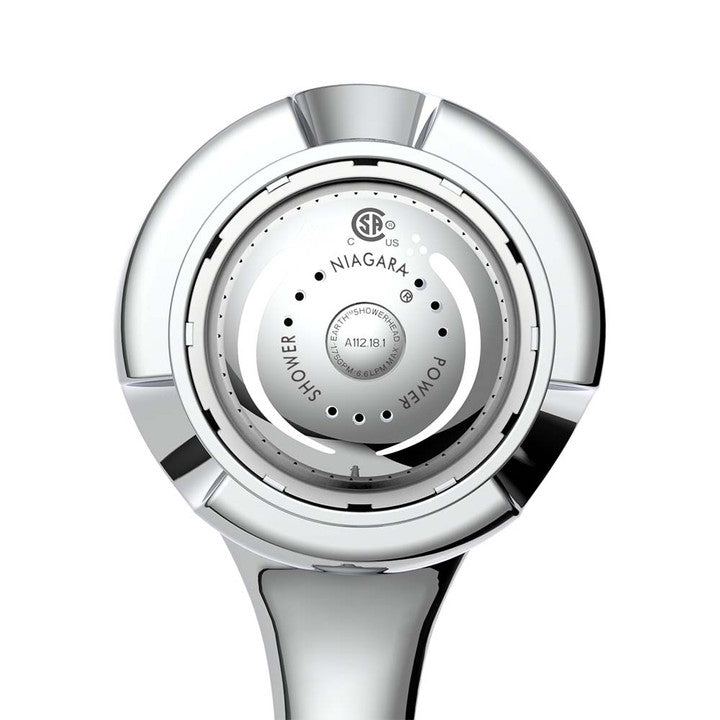 NIAGARA Niagara N2947CH Earth Spa 3-Spray 1.75 GPM Handheld Showerhead