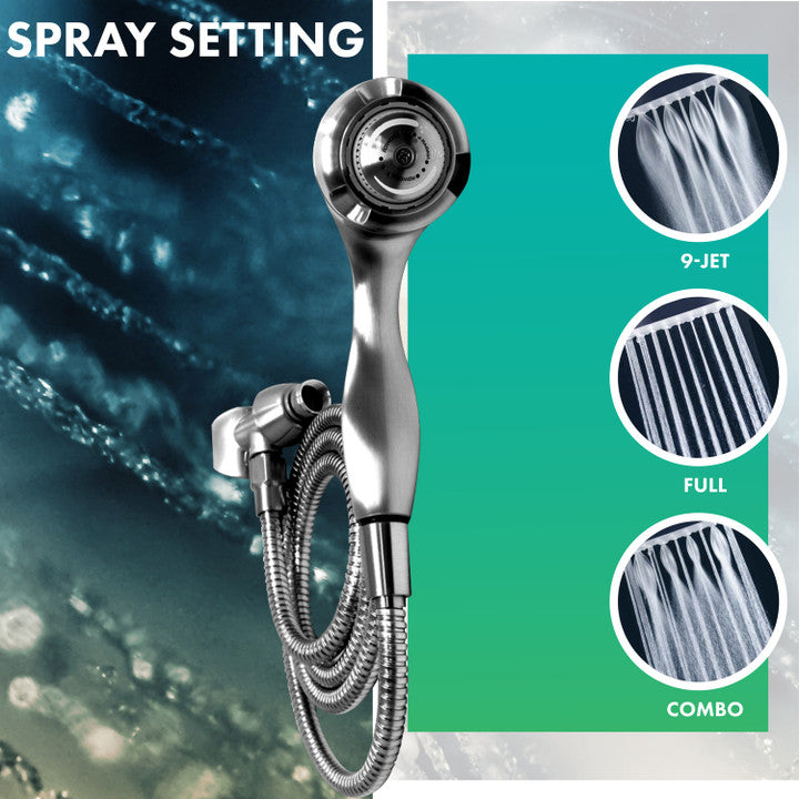 NIAGARA Niagara N2945BN Earth Spa 3-Spray Handheld Shower Head 1.5 GPM (1-Pack) Replacement MPN