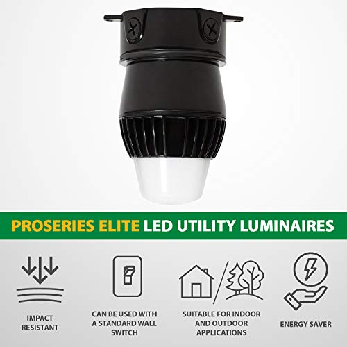 EPCO EPCO 15930 ProSeries Elite LED Utility Luminaire - Ceiling Mount - Die-Cast Aluminum