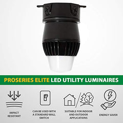 EPCO 15930 ProSeries Elite LED Utility Luminaire - Ceiling Mount - Die-Cast Aluminum