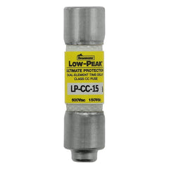EATON Bussmann LP-CC-15 Fuse 15A 600V Time Delay Current Limiting CC
