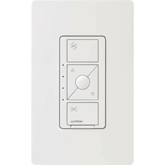 LUTRON Lutron PD-FSQN-WH Caseta Wireless In-Wall Fan Control 120V 1.5A Replacement MPN