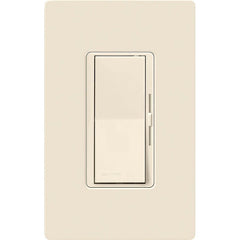 LUTRON Lutron DVFSQ-LFH-LA Combination Switch, Light Almond