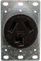 LEGRAND Pass & Seymour 3860 Single Flush Dryer Receptacle 250 Volts (Single) Replacement MPN