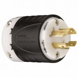 LEGRAND Pass & Seymour L1420-P Turnlok Industrial Grade Plug 125/250 Volt 20 Amp NEMA L14-20P