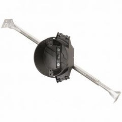 LEGRAND Pass & Seymour S120HAC Round 4 Inch Ceiling Box with Bar Hanger 1 Outlet Replacement MPN