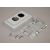 LEGRAND WIREMOLD 1546B Nonmetallic Duplex Receptacle Box 1500 Each