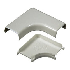 LEGRAND Wiremold 411-WH Nonmetallic Flat 90 Degree Elbow 2 Inch 7/16 x 7/8 Inch OD