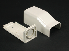 LEGRAND Wiremold NM2010A Fitting End Raceway Plastic Ivory