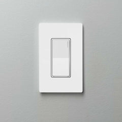 LUTRON Lutron ST-6ANS-WH Sunnata Switch, 120 V, 6 A Lighting Load