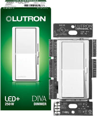 LUTRON Lutron DVCL-253P-WH Dimmer Switch 250W 1 Count