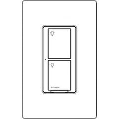 LUTRON Lutron PD-5WS-DV-WH Caseta Wireless 5A Lighting and 3A Fan RF On/Off Light Switch