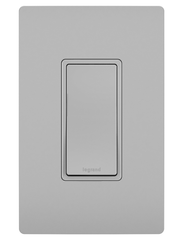 LEGRAND Pass & Seymour TM870GRY Legrand radiant 15 Amp Rocker Wall Switch Single Pole