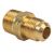 BRASSCRAFT BrassCraft 48-8-8 BrassAdapter, 1/2 OD Tube x 1/2 MIP