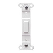 LEVITON Leviton 80700-W Toggle Plastic Adapter Plate, Blank Toggle No Hole, White