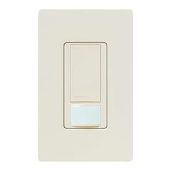 LUTRON Lutron MS-OPS2-LA Wall Mount Occupancy Sensor Switch 120 VAC Passive Infrared Sensor