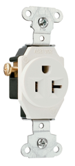 LEGRAND Pass & Seymour 5351LA Receptacle BL STR 125VAC 20A 2 3