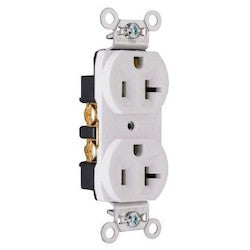 LEGRAND Pass & Seymour CRB5362W Duplex Type Thermoplastic 20Amp 125Volt Replacement MPN