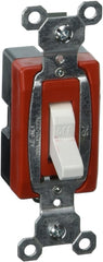 LEGRAND Pass & Seymour CS20AC1W 1-Pole Heavy Duty Toggle Switch, 20A 120/277V