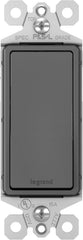 LEGRAND Pass & Seymour TM870BK Decorator Switch 15 Amp 120/277 Volts