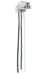 LEGRAND Pass & Seymour PTRA6-STR Plug-Tail Right Angle Connector, 6-Inch, Stranded Wire