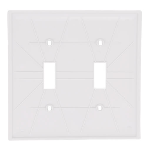 LEGRAND Pass & Seymour TP2W 2-Gang Toggle Switch Wall Plate Standard