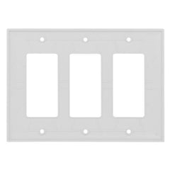 LEGRAND Pass & Seymour TP263W 3-Port Standard Wallplate