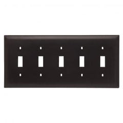 LEGRAND Pass & Seymour TP5 Standard Wallplate 5 Gangs 5 in H x 10 in W Replacement MPN TP5