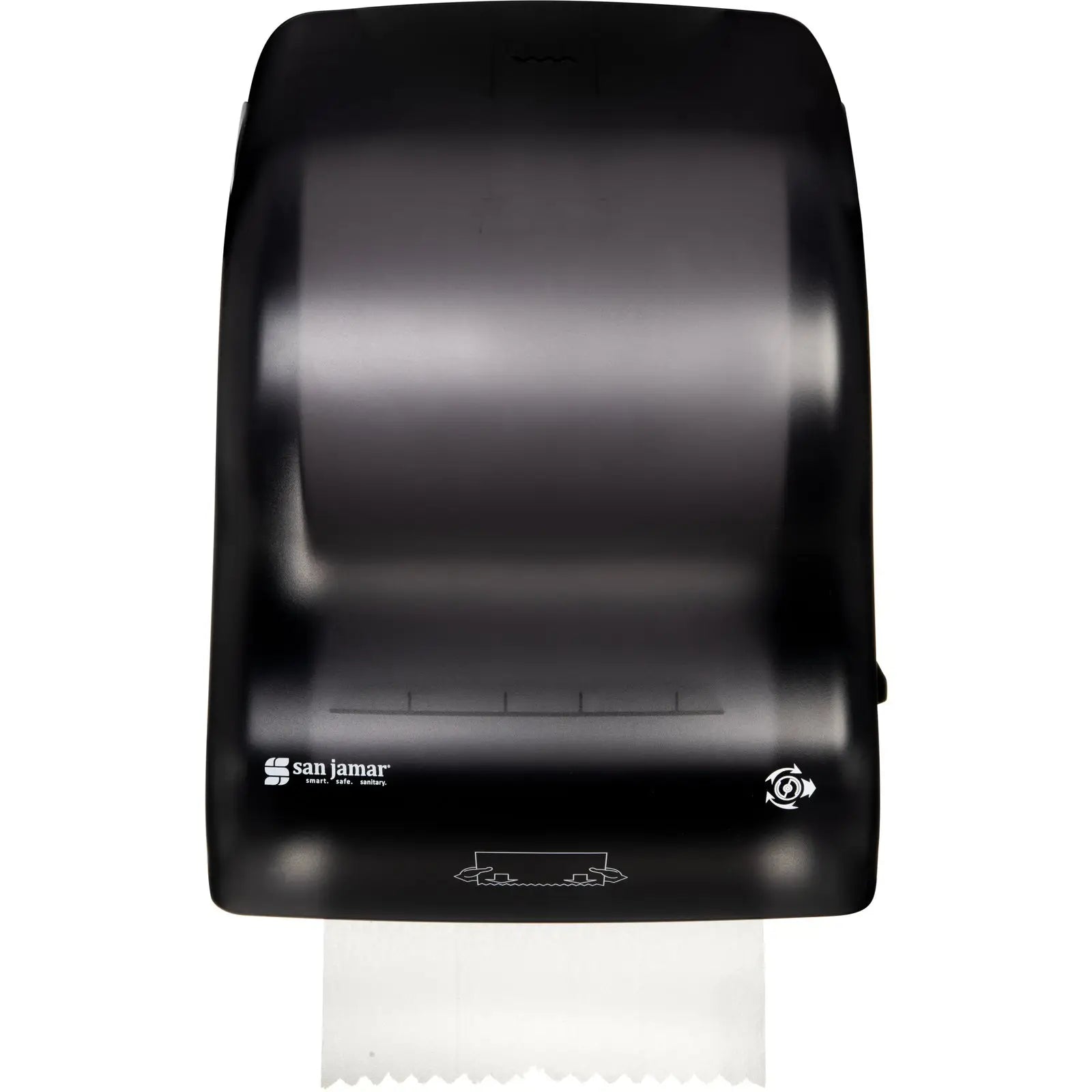 SAN JAMAR DISPENSER TOWEL TOUCHLESS MECH SJT7400TBK for San Jamar