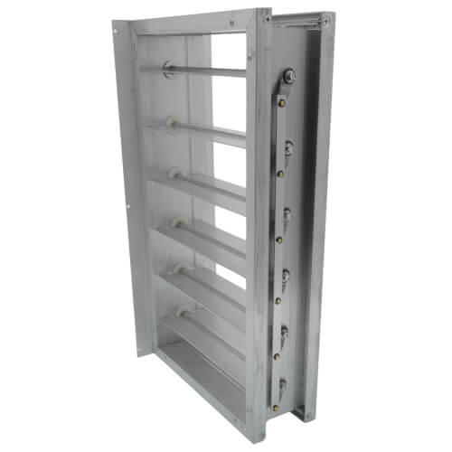 HONEYWELL Resideo ZD12X20TZ 12 in. x 20 in. TrueZONE Rectangular Parallel Blade Damper