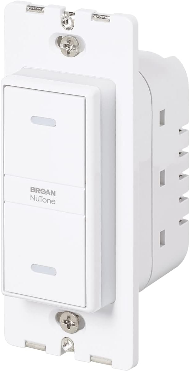 BROAN-NUTONE Broan-NuTone BIAQWC100P Overture Smart Wall Control