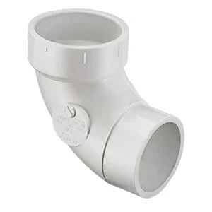 SPEARS Spears P302-080 8 PVC DWV STREET 1/4 BEND SPIGOTXHUB