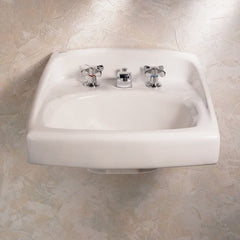 AMERICAN STANDARD American Standard 0356015.020 Lucerne Wall-Mounted Lavatory Sink 8-Inch Centers Replacement MPN