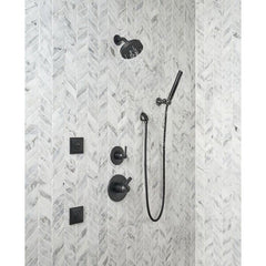 DELTA FAUCET Delta Faucet 50560-BL Wall-Mount Supply Wall Elbow for Hand Held Shower Matte Black