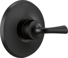 DELTA FAUCET Delta Faucet T14033-BL Kayra Monitor 14 Series Single Handle Valve Trim in Matte Black