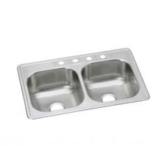 ELKAY Elkay DSE233223 Dayton Stainless Steel SINK 3-Hole Drop-In Kitchen Sink
