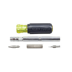 KLEIN TOOLS Klein 32596 8-in-1 HVAC Slide Drive Screwdriver/Nut Driver