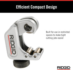RIDGID RIDGID 32985 Model 104 Close Quarters Tubing Cutter, 3/16 to 15/16 in. capacity